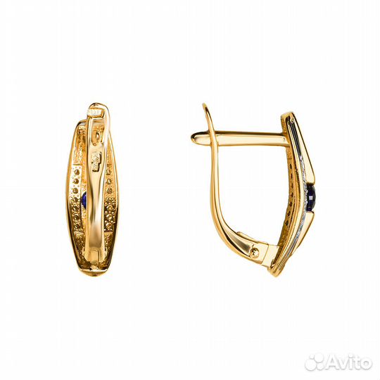 Серьги Золото с бриллиантами