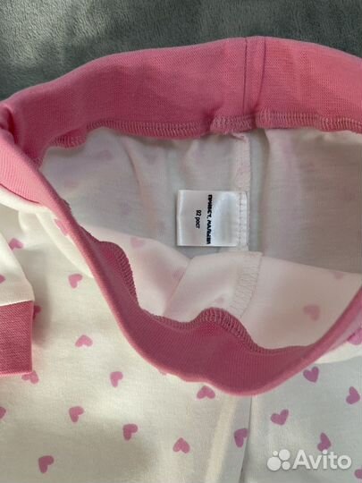 Пижама для девочки 92 новая