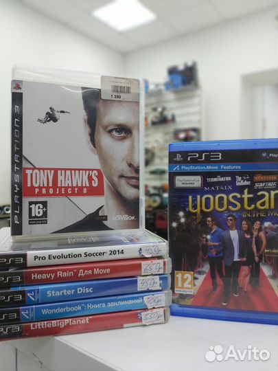 Огромное количество игр на легендарную PS3