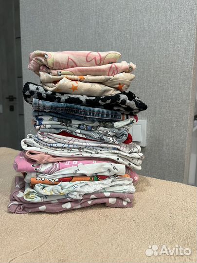 Вещи на девочку пакетом 74-92