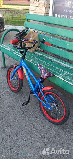 Детский велосипед 16 hot wheels