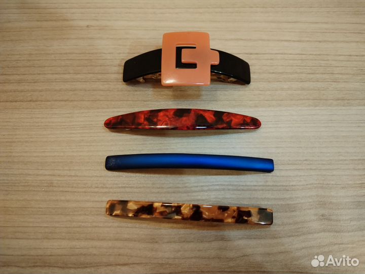 Заколки для волос, 4 шт
