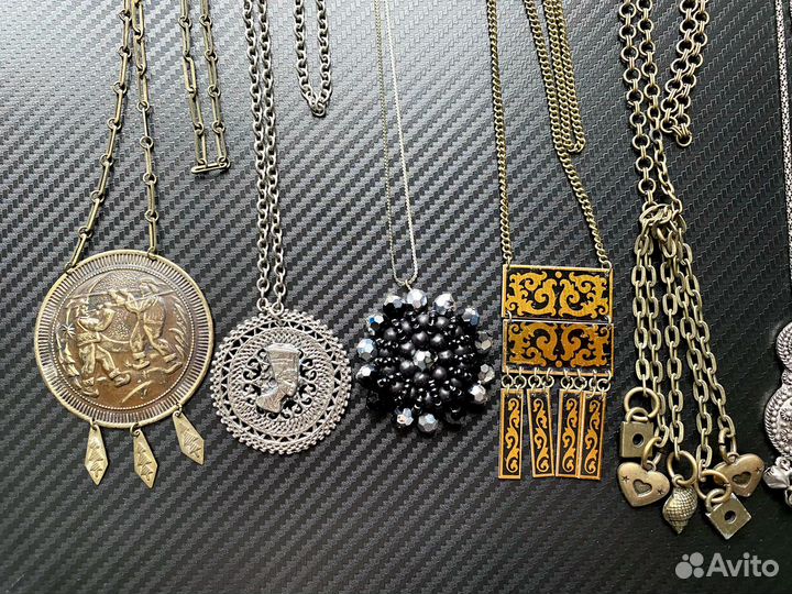 Крупные кулоны подвески винтаж