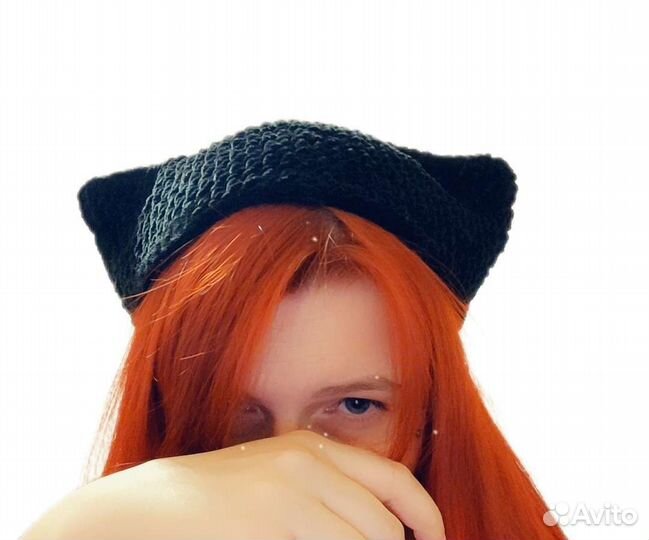 Шапка с ушками