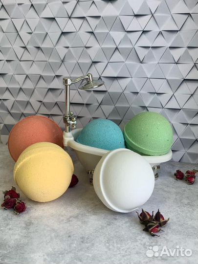 Бомбочки для ванны ручной работы