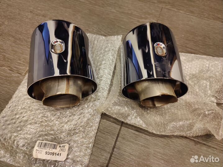 Насадки на выхлоп от VW Golf 8 GTI Clubsport