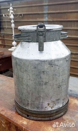 Бидон алюминиевый