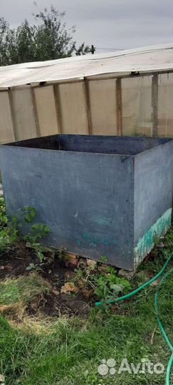 Бак для воды металлический