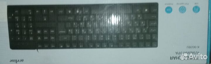 Клавиатура проводная aceline K-902BU