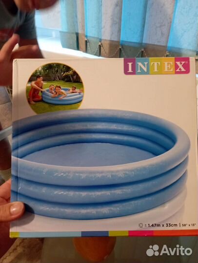 Детский бассейн Intex новый