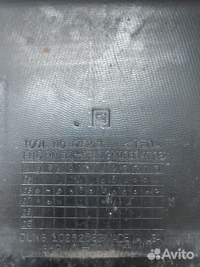 Крышка фаркопа Cadillac Tahoe