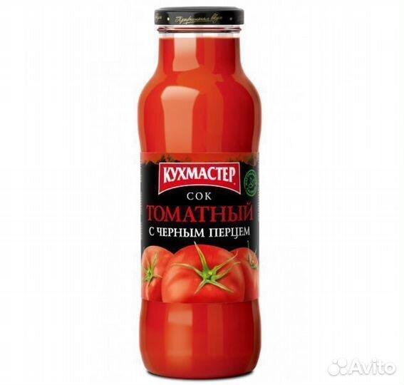 Опт - Сок Кухмастер Томатный с Чёрным Перцем с мя