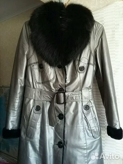 Дубленка натуральная б/у в отл. состоянии