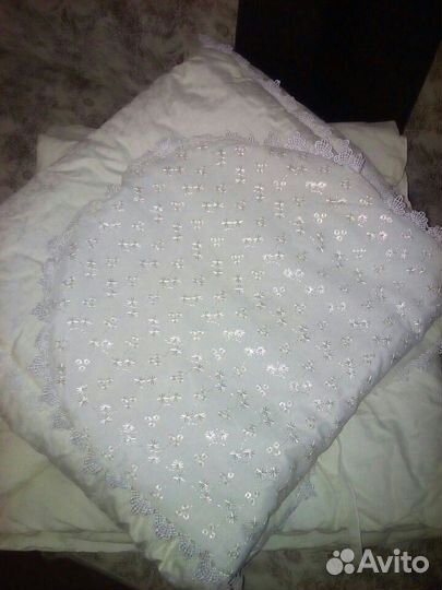 Зимний конверт на выписку малыша