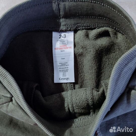 Спортивные штаны 92 98 George