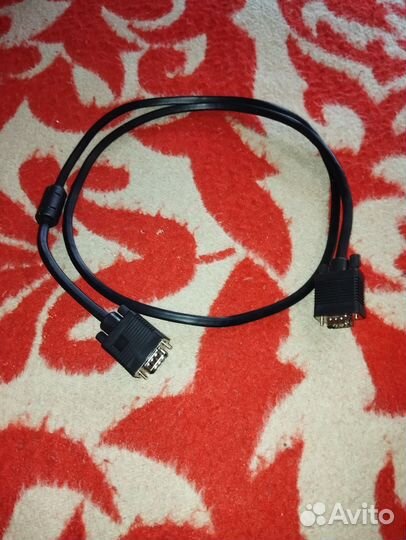 Кабель vga новый