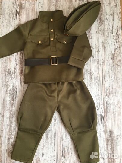 Костюм Солдата 1-2 и 2 -3 года новый