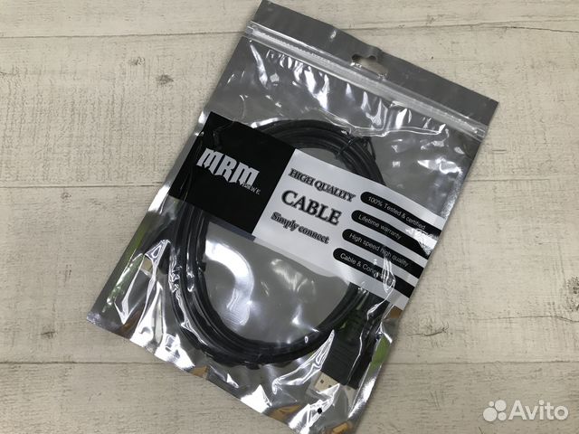 Кабель Hdmi - MicroHdmi H134 (1,5м) резиновый