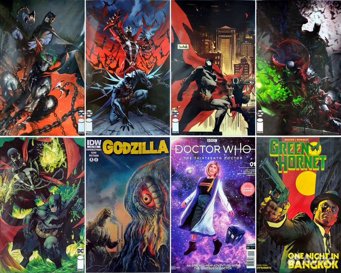 Комиксы на английском разных издательств