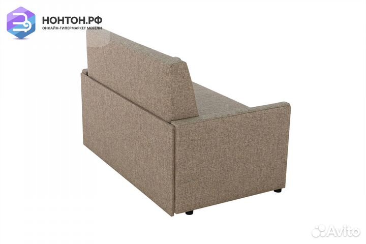 Диван выкатной Виктория-5 с кантом темно-бежевый