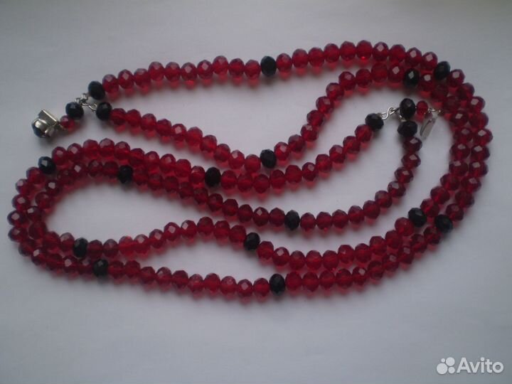 Бусы винтажные Чехия