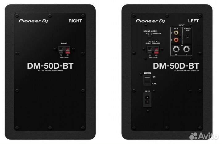 Pioneer DM-50D-BT мониторы