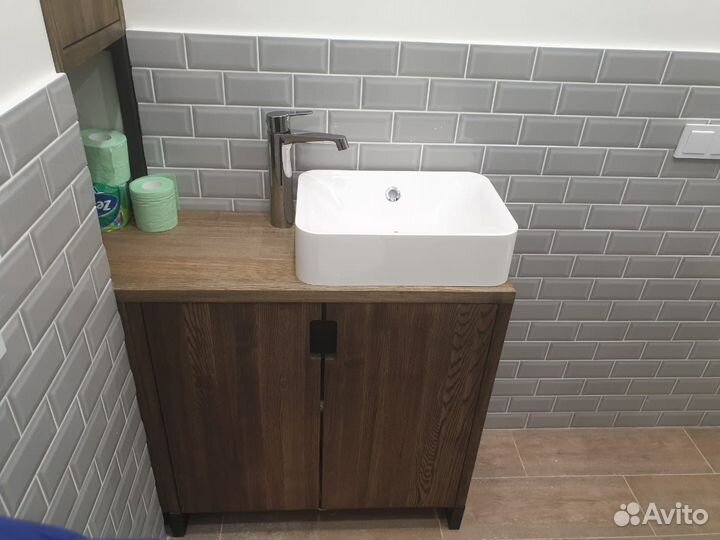 Тумба под раковину и шкаф в нишу мдф\лдсп\массив