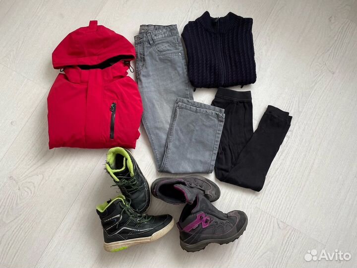 Фирменные вещи и обувь на мальчика 146+ пакетом