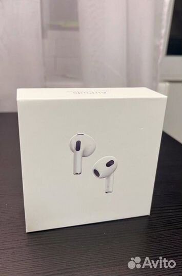 Наушники apple Airpods 3 golden premium