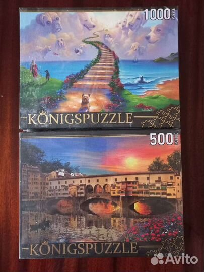 Новые пазлы 500 1000