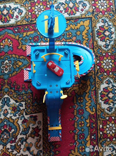 Трек конструктор полицейский участок