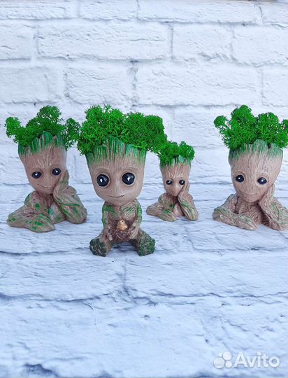 Кашпо малыш Грут