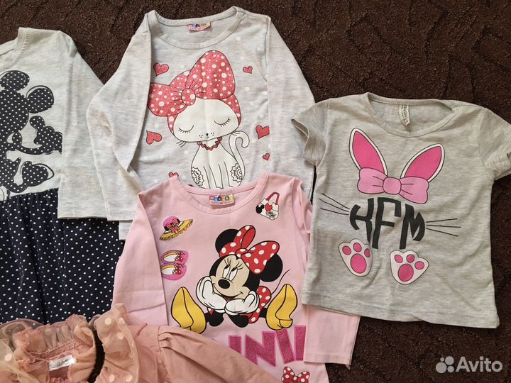 Вещи пакетом на девочку 98