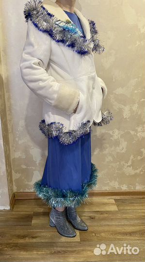 Прокат костюма снегурочки