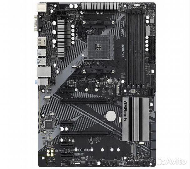 Материнская плата Asrock B450 Pro4 R2.0 D4