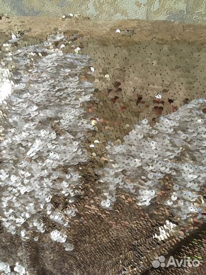 Ткань, двухсторонние пайетки