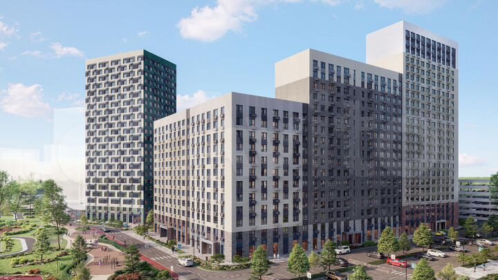 1-к. квартира, 34 м², 8/23 эт.