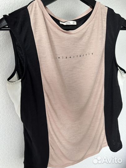 Блузка майка mango