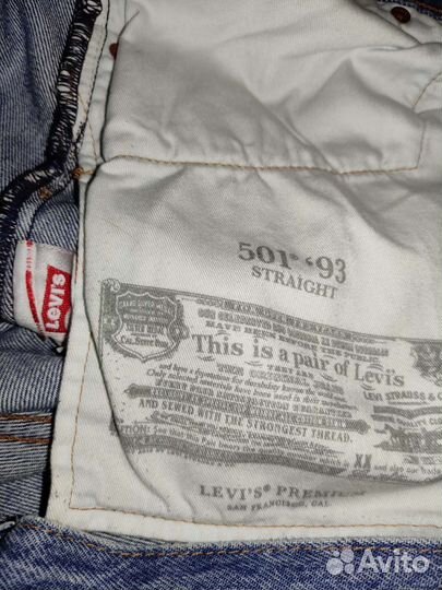 Джинсы Levi's 501, 34x34, 