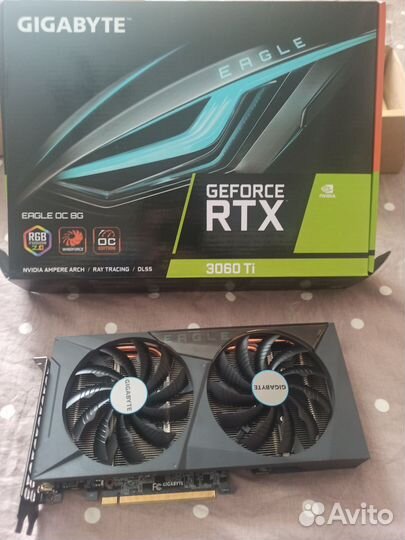 Видеокарта gigabyte GeForce RTX 3060 Ti eagle