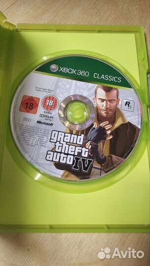 Диск гта 4, лицензия,xbox360