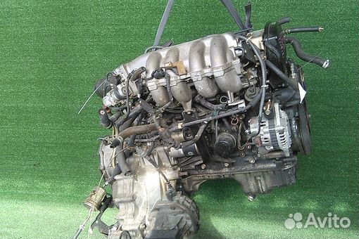 Двигатель в сборе двс mazda capella gver FE 1993