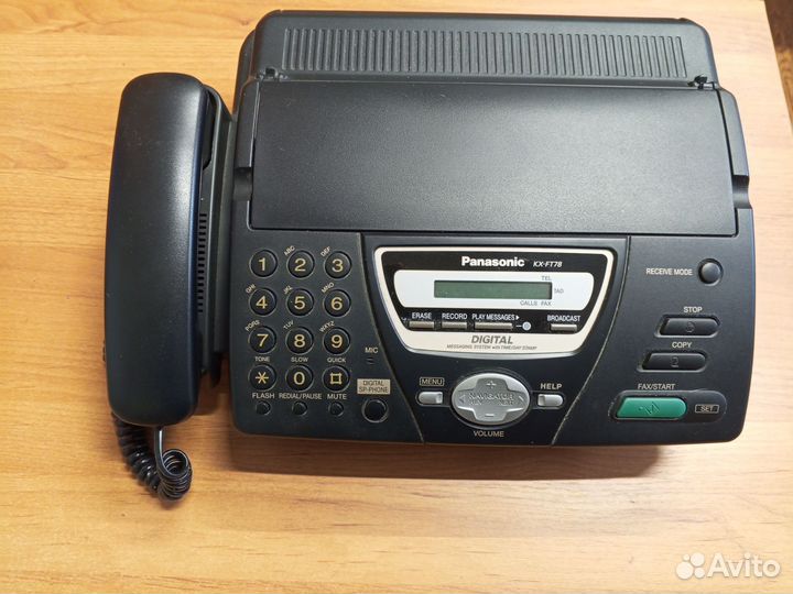 Телефон факс panasonic