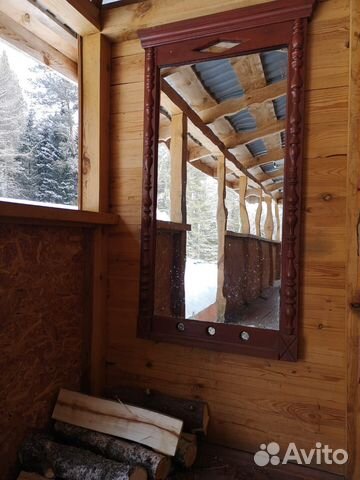 Зеркало старинное винтажное