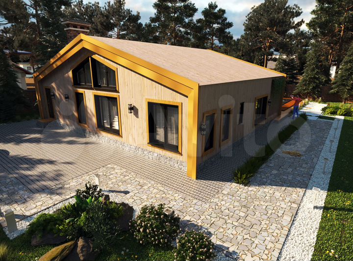 Дом 150 м² на участке 8,2 сот.