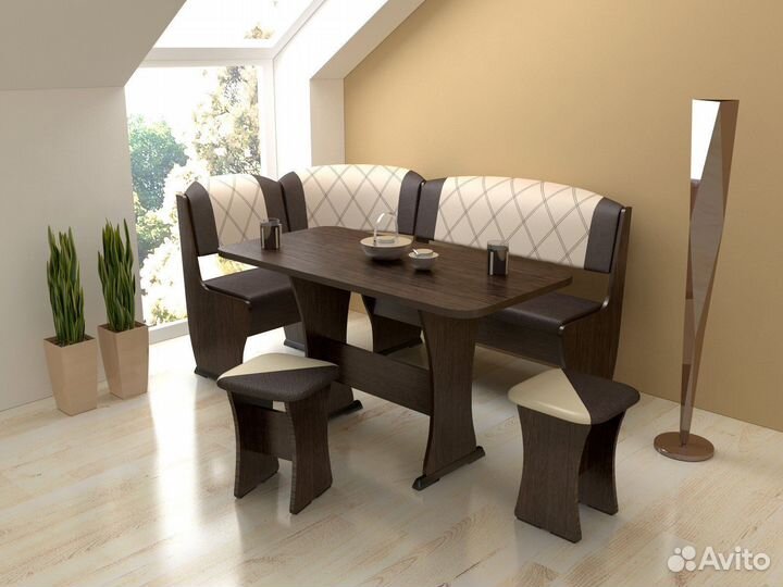 Кухонный уголок Ника 6 новый