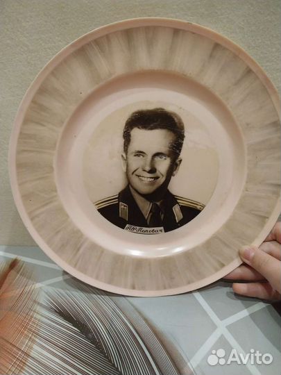 Настенная корбалитовая тарелка