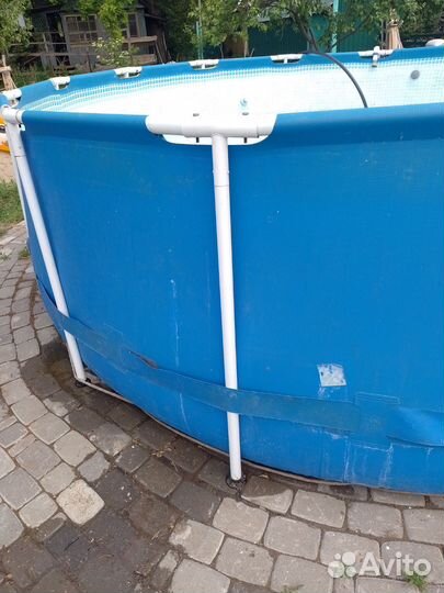 Каркасный бассейн 457 122 бу