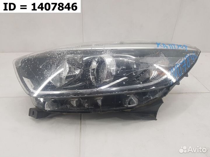 Фара левая Renault Kaptur