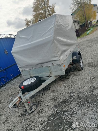 Прицеп легковой, для снегохода, самосвал. Сст